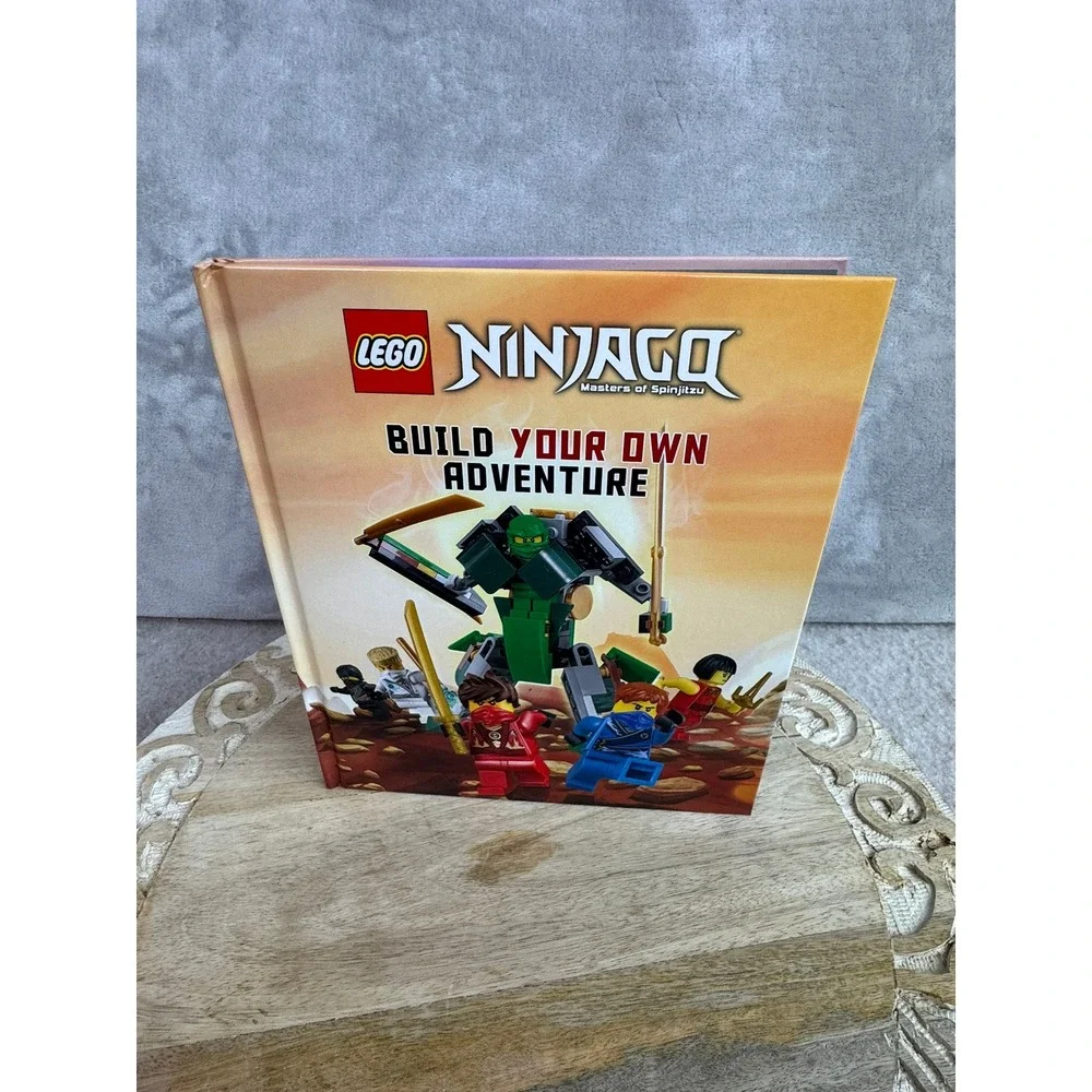 LEGO Ninjago Build Your Own Adventure Book with Minifigure Building Instructions